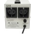 Stabilizator automat d e tensiune monofazic cu releu 500VA/140-260V, 2 prize schuko 230V, afisaj LCD Breckner Germany [6]
