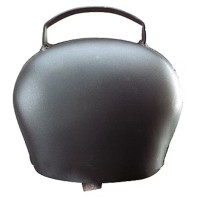 Clopot robust din otel 64 mm pentru vaci, oi si capre Blackblue Ukal