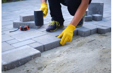 Montaj pavele - solutii si idei pentru instalare pe beton, pietris sau pat de nisip