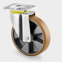 Roata pivotanta din aluminiu 200 mm - 800 kg TENTE 4680ITP200P63 Flat