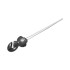 Stalp metalic 108 cm cu izolator pentru gard electric [3]