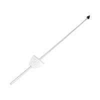 Stalp metalic 108 cm cu izolator pentru gard electric Stalp metalic 108 cm cu izolator pentru gard electric