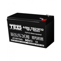 Acumulator AGM VRLA 12V 10A TED 151x65x95mm