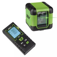Telemetru cu laser 40 m + Nivela laser cu cruce verde