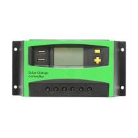 Regulator tensiune pentru panou solar 30A 12V/24V 2x port USB BK92911 Breckner