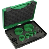 Set carote BiMetal pentru electricieni 752175 Hikoki, dimensiuni 22, 29, 35, 44, 68, 82 mm