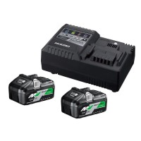 UC18YSL3WFZ Set 2 acumulatori si incarcator Li-Ion, 18/36V Hikoki