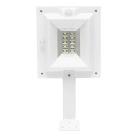 Lampa SMD-LED 10x0.5W cu senzor de miscare si panou solar 5V/1.5W Breckner