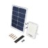 Lampa LED proiector 100W cu panou solar 25W si telecomanda IP66 Breckner [2]