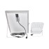 Lampa LED proiector 100W cu panou solar 25W si telecomanda IP66 Breckner [4]