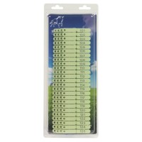 100 Crotalii verzi pentru oi, capre si caini 1-100