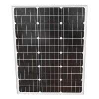 Panou solar fotovoltaic policristalin 50W 670x530x20mm Breckner