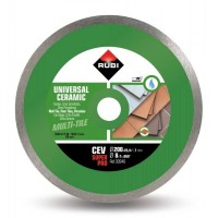 Disc diamantat RUBI CEV 200x25,4 mm SUPERPRO pentru gresie si faianta