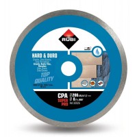 Disc diamantat RUBI CPA 200x25,4 mm SUPERPRO pentru materiale foarte dure