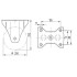 Roata fixa din aluminiu 250 mm - 800 kg TENTE 4688ITP250P63 [2]