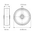 Roata din fonta 250 mm - 1200 kg TENTE FTP250x50-Ø25 [2]