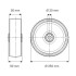 Roata din fonta 250 mm - 1200 kg FTP250x50-Ø20 TENTE [2]