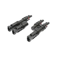 Set 2 conectori Y-2 tip MC4 1.5KV pentru cablu solar Breckner Set 2 conectori Y-2 tip MC4 1.5KV pentru cablu solar Breckner