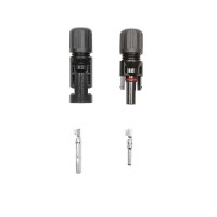 Set conectori tip MC4 pentru panou solar Set conectori tip MC4 pentru panou solar