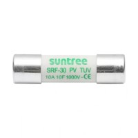 Siguranta fuzibila cilindrica SRF-32 pentru sisteme solare gPV, 10A, 1000V Suntree