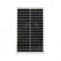 Panou solar fotovoltaic monocristalin 50W 400x670x25mm Thor