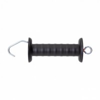 Maner pentru poarta gard electric cu carlig si arc