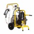 Aparat de muls vaci pe ulei cu 1 post si 1 bidon inox 30L [4]