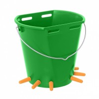 Galeata de alaptare pentru miei si iezi, 6 tetine, 8 litri