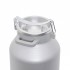 Bidon aluminiu 40 litri cu manere si prindere cu clipsuri si capac aluminiu [3]