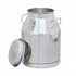 Bidon inox 30 litri cu manere si prindere cu clipsuri si capac inox [3]