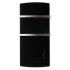 Radiator din sticla 1500 W pentru baie Radialight DEVA culoare Negru Vulcano [2]