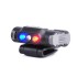 Lanterna cu clip UL12 de 17 lumeni cu 3 leduri alb, albastru rosu [2]