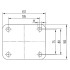 Roata pivotanta din aluminiu 125 mm - 300 kg TENTE 4680IEP125P63 [2]