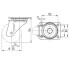 Roata pivotanta din aluminiu 125 mm - 300 kg TENTE 4680IEP125P63 [3]