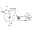 Roata pivotanta cu frana electro-conductiva 75 mm - 55 kg TENTE 2477DYK075P30 [2]
