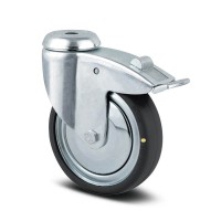 Roata pivotanta cu frana electro-conductiva 75 mm - 55 kg TENTE 2477DYK075P30
