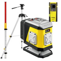 Laser rosu in cruce (1 x 360°) CL1R + trepied SJJ-M1EX + receptor CLS-4 + stadie LS-24