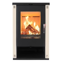 Soba pe lemne 9 kW Verso Theia Champagne clasa energetica A+ Soba pe lemne 9 kW Verso Theia Champagne clasa energetica A+