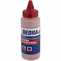 Creta rosie de marcare pentru aparate de trasare cu sfoara 115gr Dedra