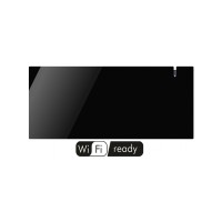 Radiator 1500 W Dual-Therm Radialight AETHEREA - sticla culoare negru Radiator 1500 W Dual-Therm Radialight AETHEREA - sticla culoare negru