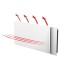 Radiator 2000 W Dual-Therm KYOTO 20 Radialight culoare alb [2]