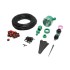 Kit complet irigare prin picurare cu furtun 25m, temporizator, duze, conectori, tije de fixare 66 piese [2]