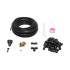 Kit complet pulverizare apa tip ceata cu furtun 25m, duze alama pentru terasa, gradina 80 piese [2]