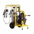 Aparat de muls vaci pe ulei cu 2 posturi si 1 bidon inox 40L [4]