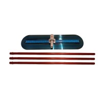 Rigla manuala Big Bull Float cu articulatie si maner 90 cm profil otel