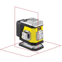 Laser rosu in cruce (2 x 360°) Bluetooth  CL2R