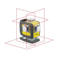 Laser rosu in cruce (3 x 360°) Bluetooth  CL4D-R