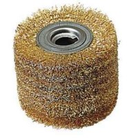 Perie din sarma de otel alamita 100x70 mm 251.626 Flex