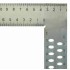 Echer dulgher 700x300 mm cu perforatii si scala tip A Art. V072 Hedu [2]