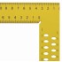 Echer dulgherie galben 800x320 mm cu perforatii si scala tip A Art. Y082 Hedu [2]